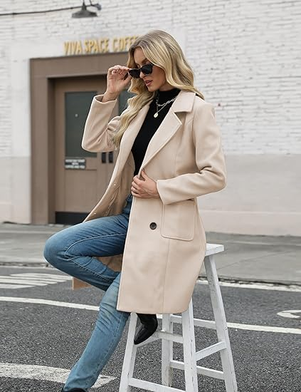 Avery Classic Wool Coat