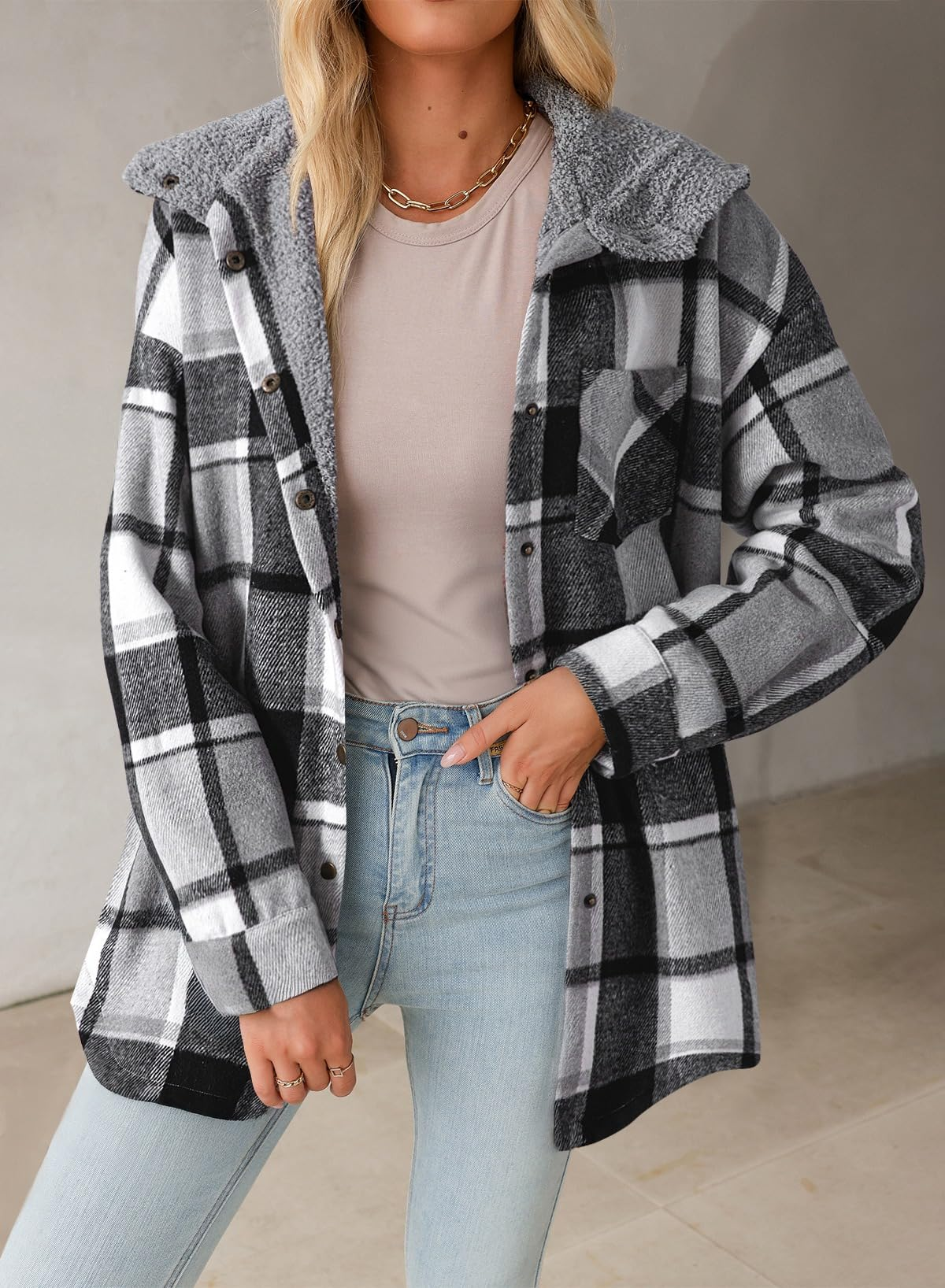 Blair Cozy Flannel Jacket