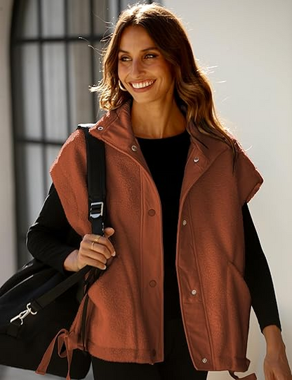 CozyTrail Fleece Vest