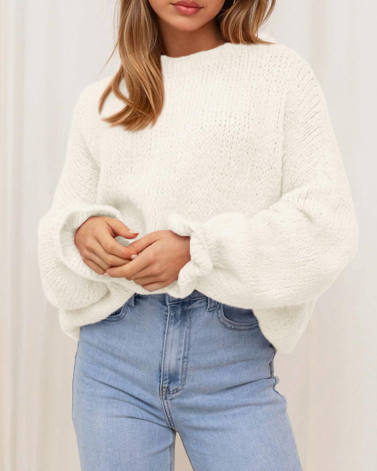 Aura Cozy Knit Sweater
