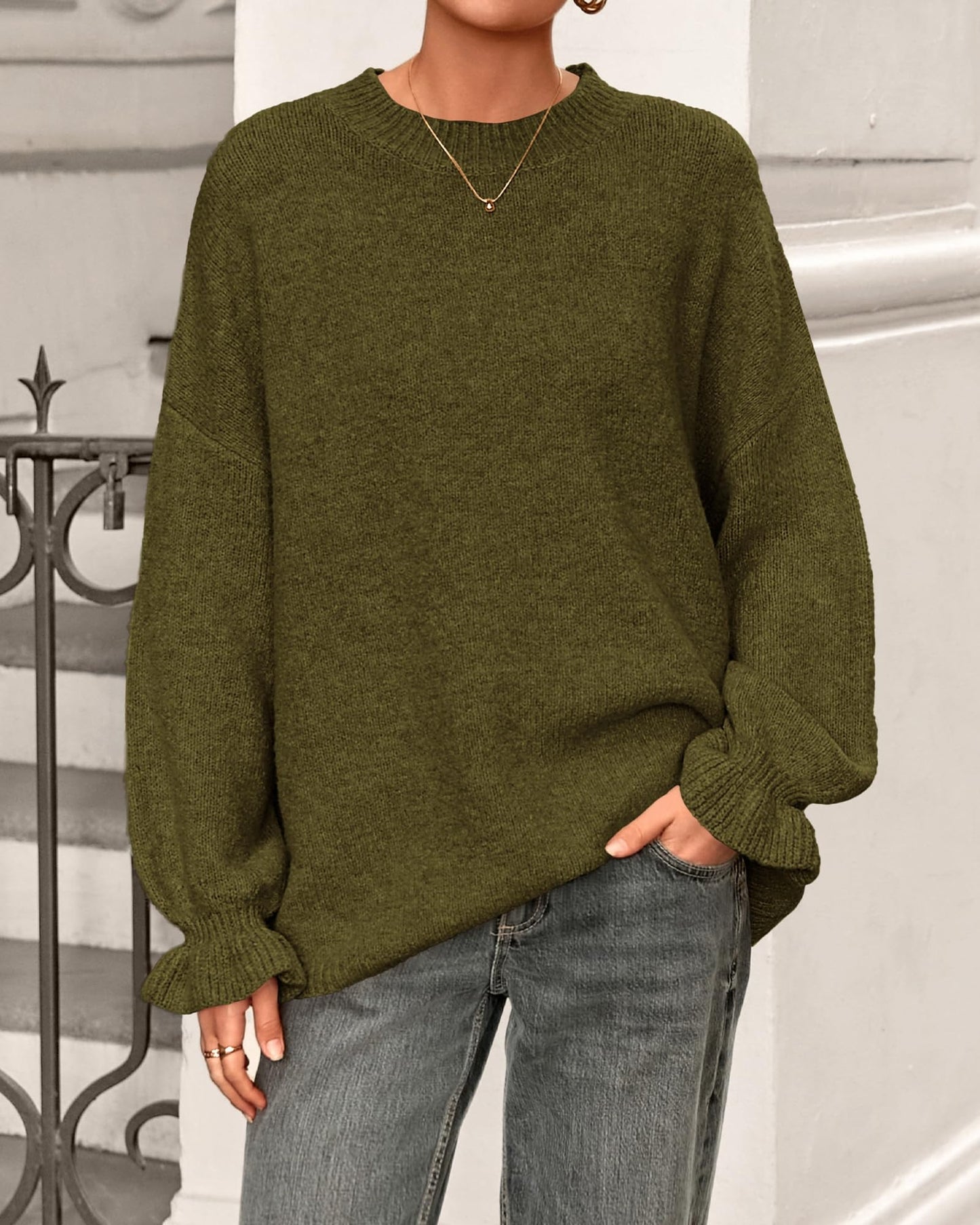 Aura Cozy Knit Sweater