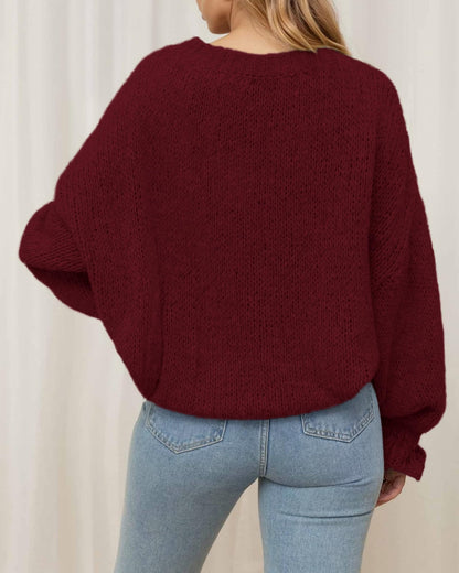 Aura Cozy Knit Sweater