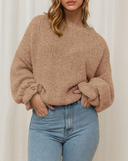 Aura Cozy Knit Sweater