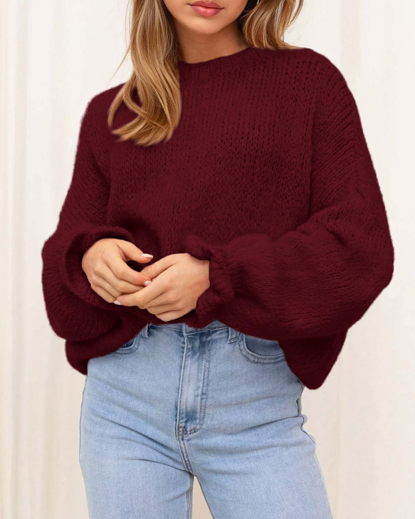 Aura Cozy Knit Sweater