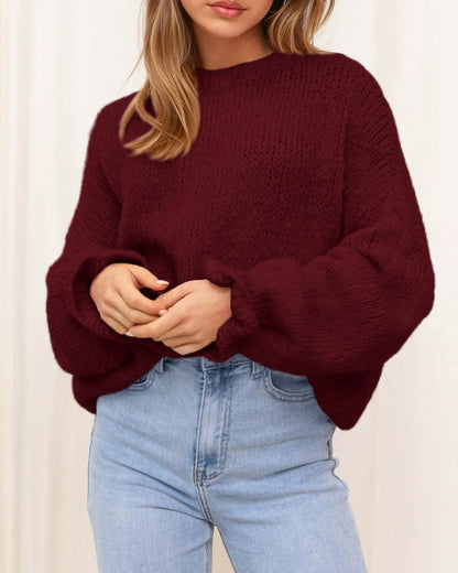 Aura Cozy Knit Sweater
