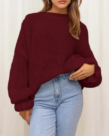 Aura Cozy Knit Sweater
