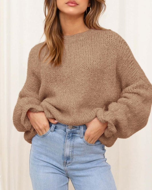 Aura Cozy Knit Sweater
