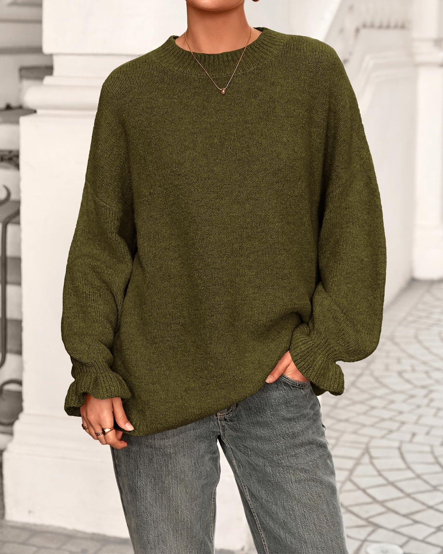 Aura Cozy Knit Sweater